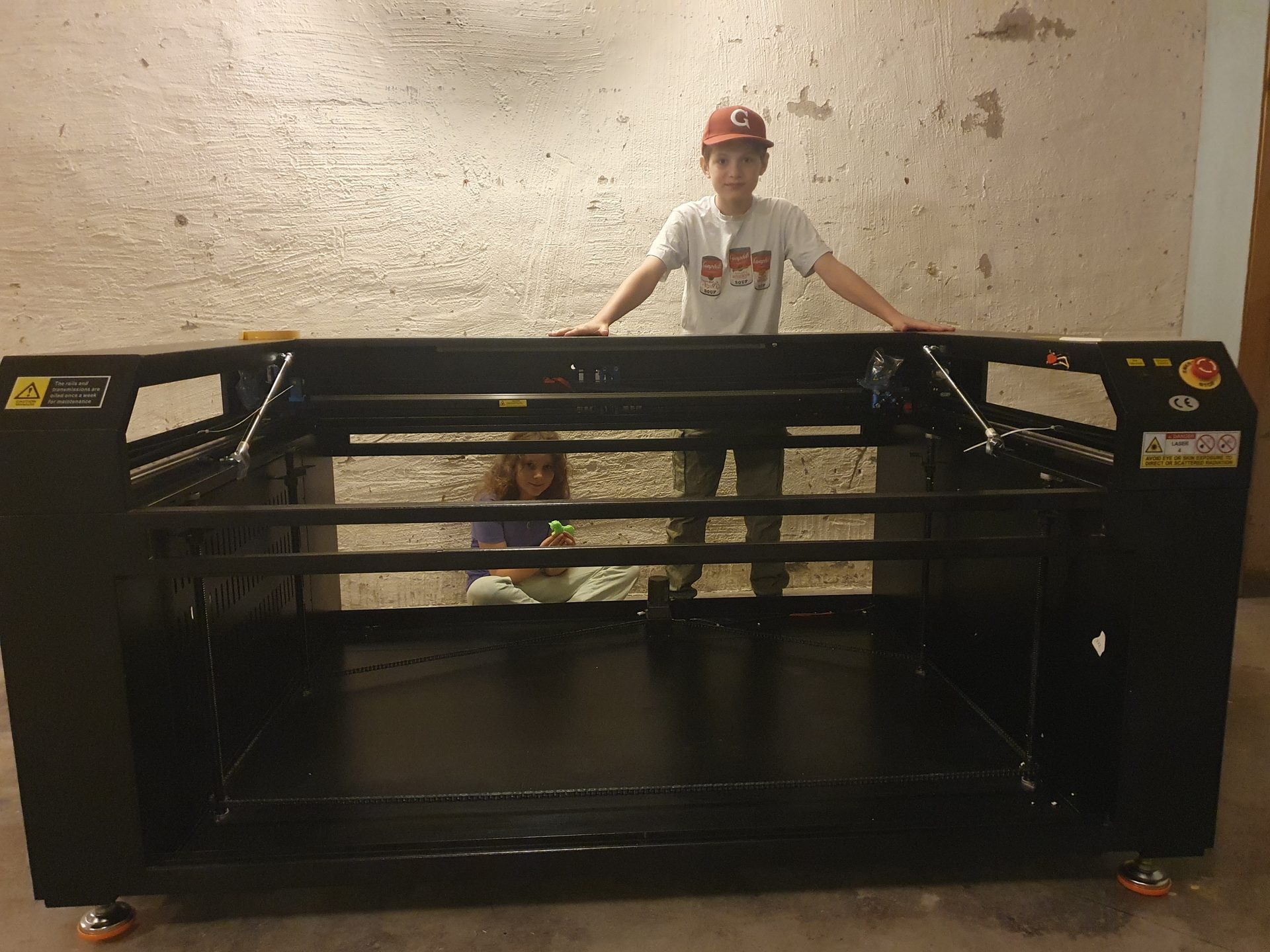 Original Prusa i3 MK3 under pågående utskrift